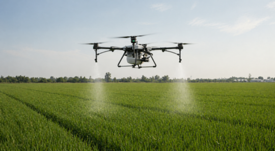 Kritisch bewertet: Drohneneinsatz im Pflanzenschutz