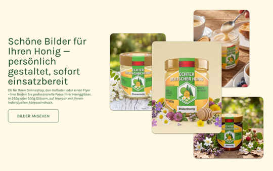 Professionelle Bilder für Ihre Imkerei